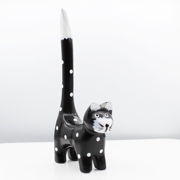 Wooden Cat Ring Holder - Picture 6 of 7